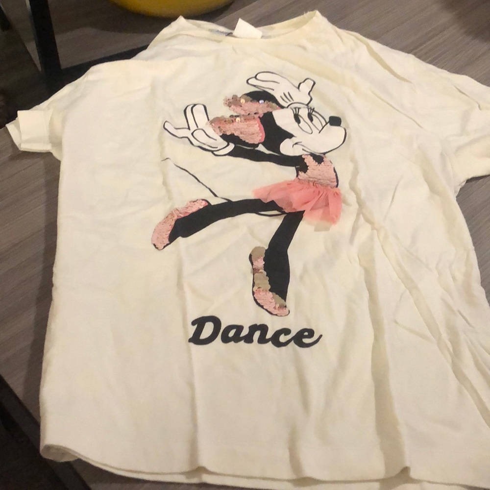 Zara Disney shirt mini mouse